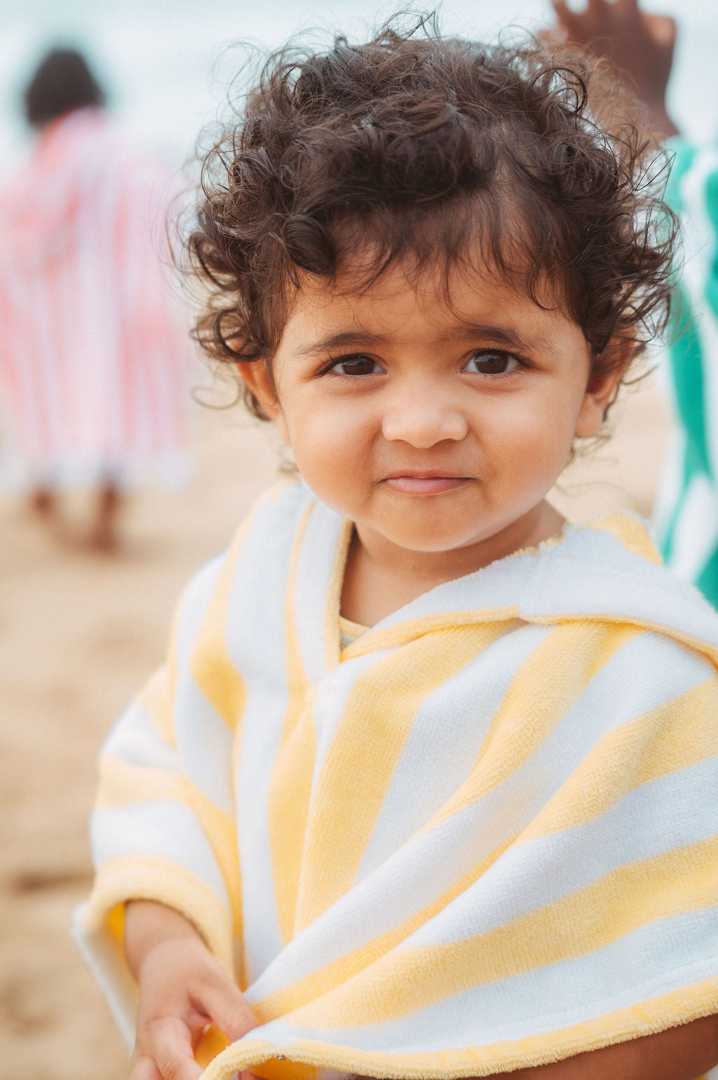 Sunday Baby Poncho - Soleil