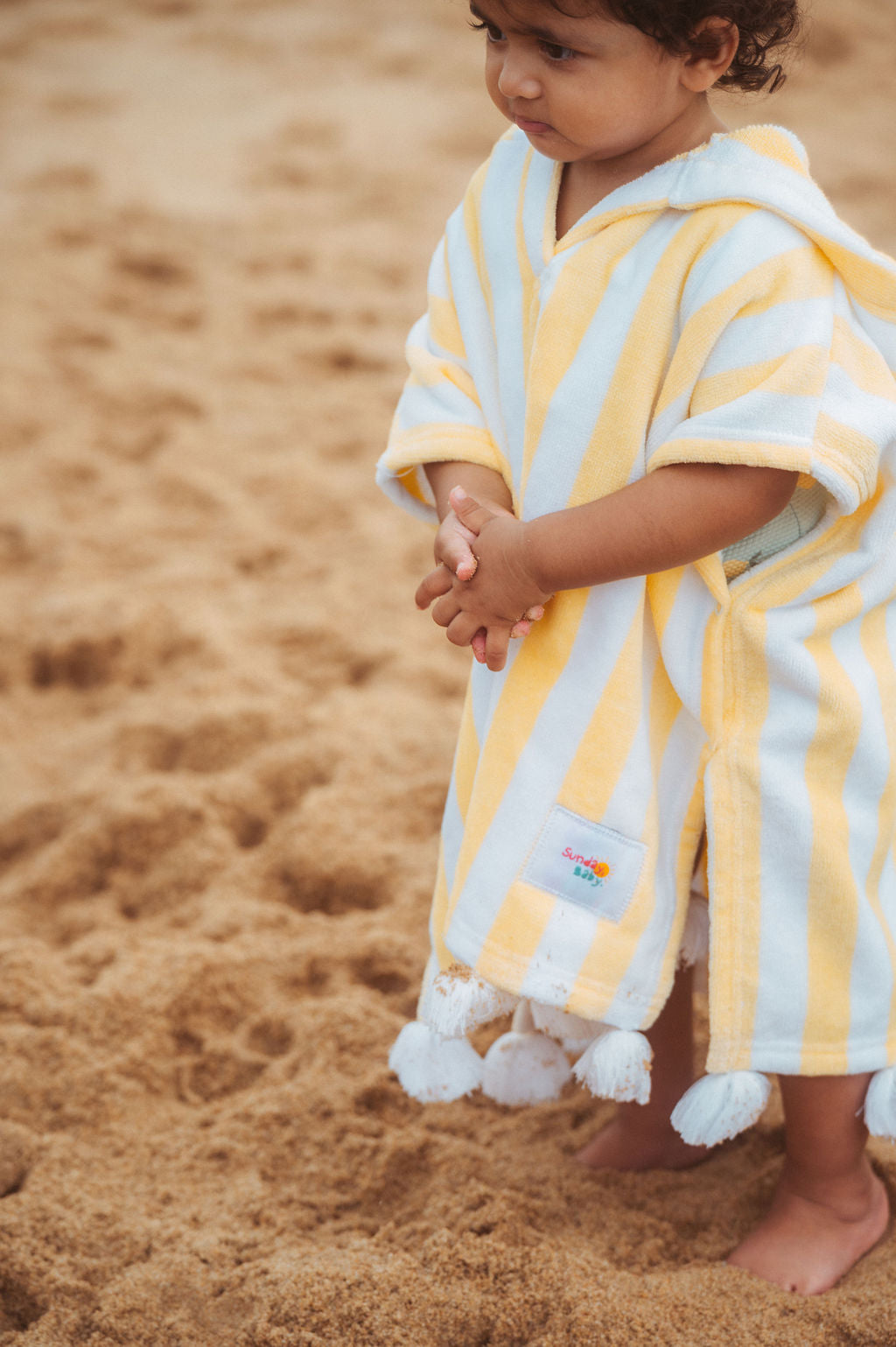 Sunday Baby Poncho - Soleil