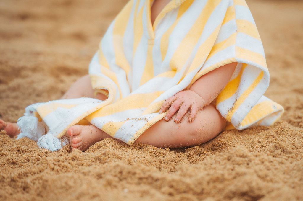 Sunday Baby Poncho - Soleil