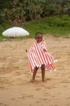 Sunday Baby Poncho - Corail
