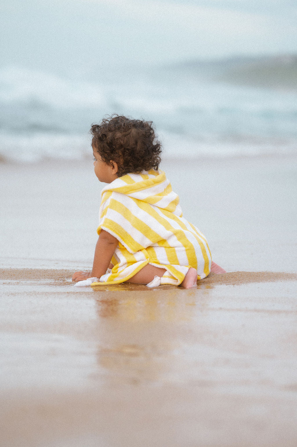 Sunday Baby Poncho - Soleil