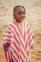 Sunday Baby Poncho - Corail