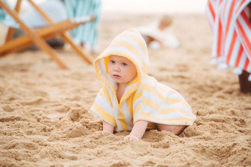 Sunday Baby Poncho - Soleil