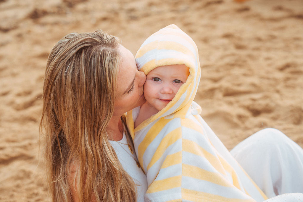 Sunday Baby Poncho - Soleil
