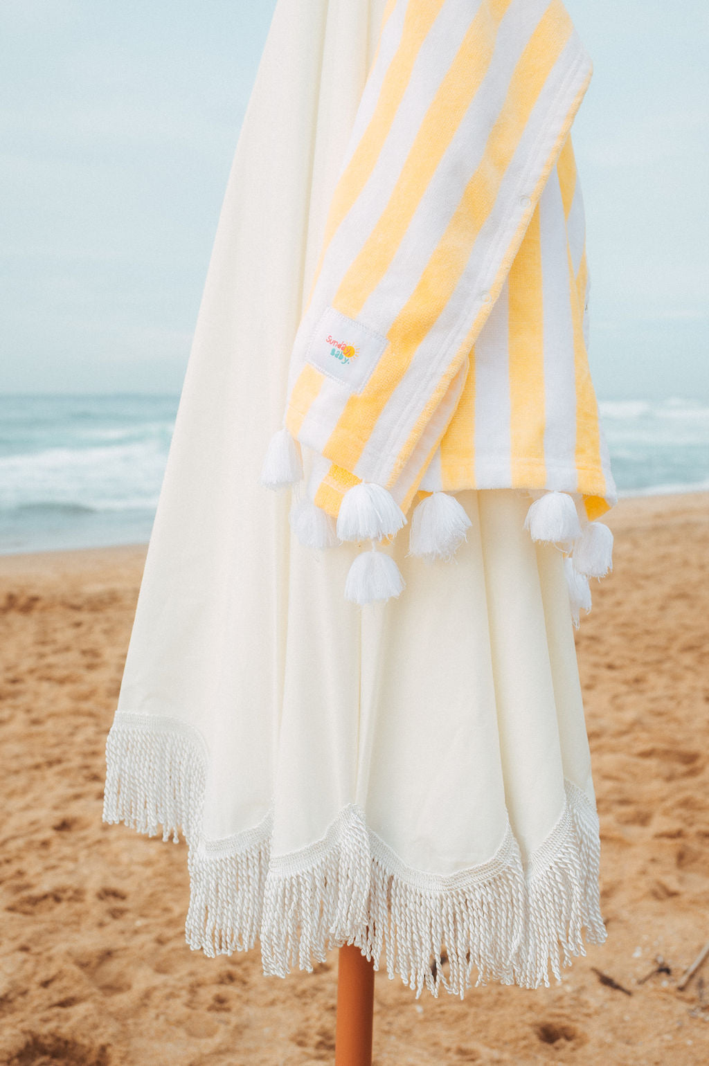 Sunday Baby Poncho - Soleil