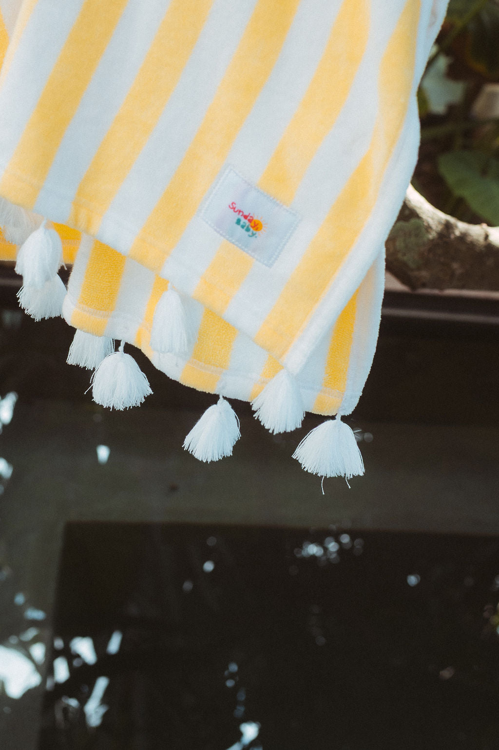 Sunday Baby Poncho - Soleil